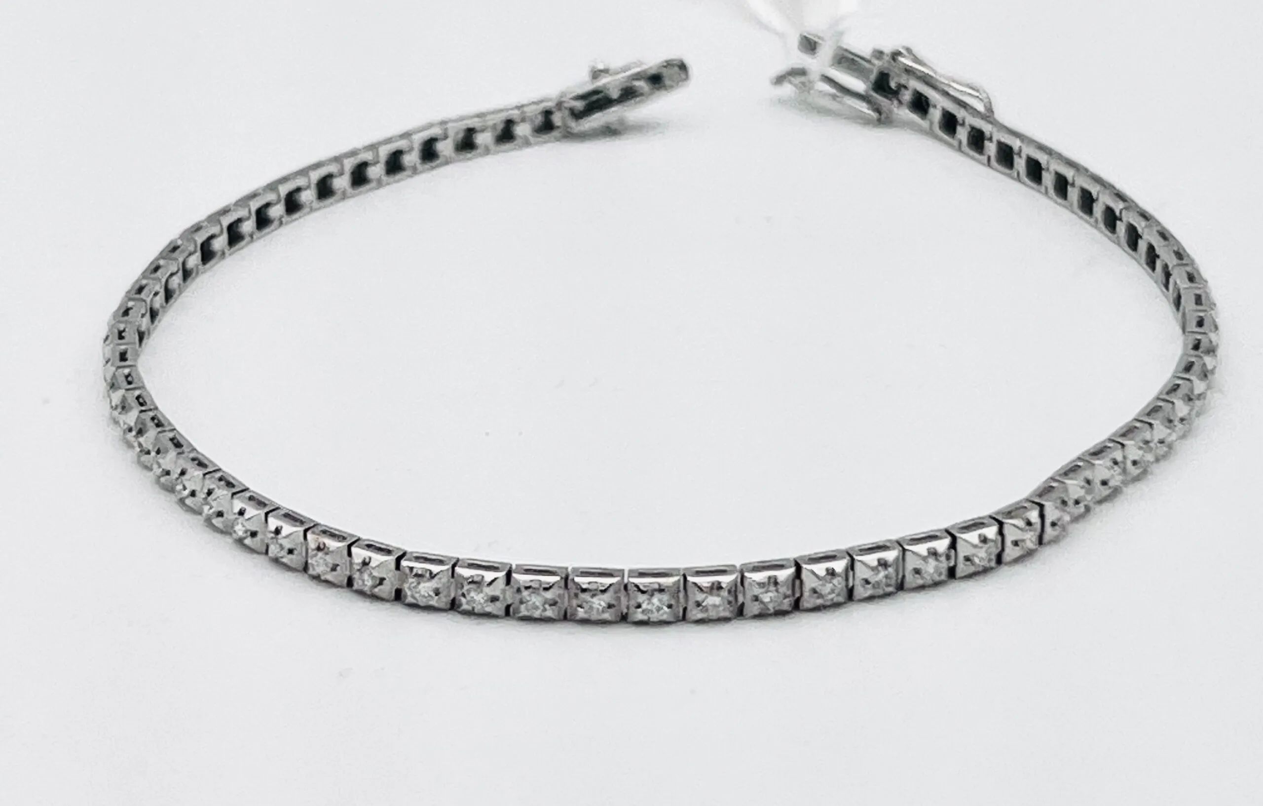 EPOQUE tennis bracelet diamonds white gold 750% Art. BR445