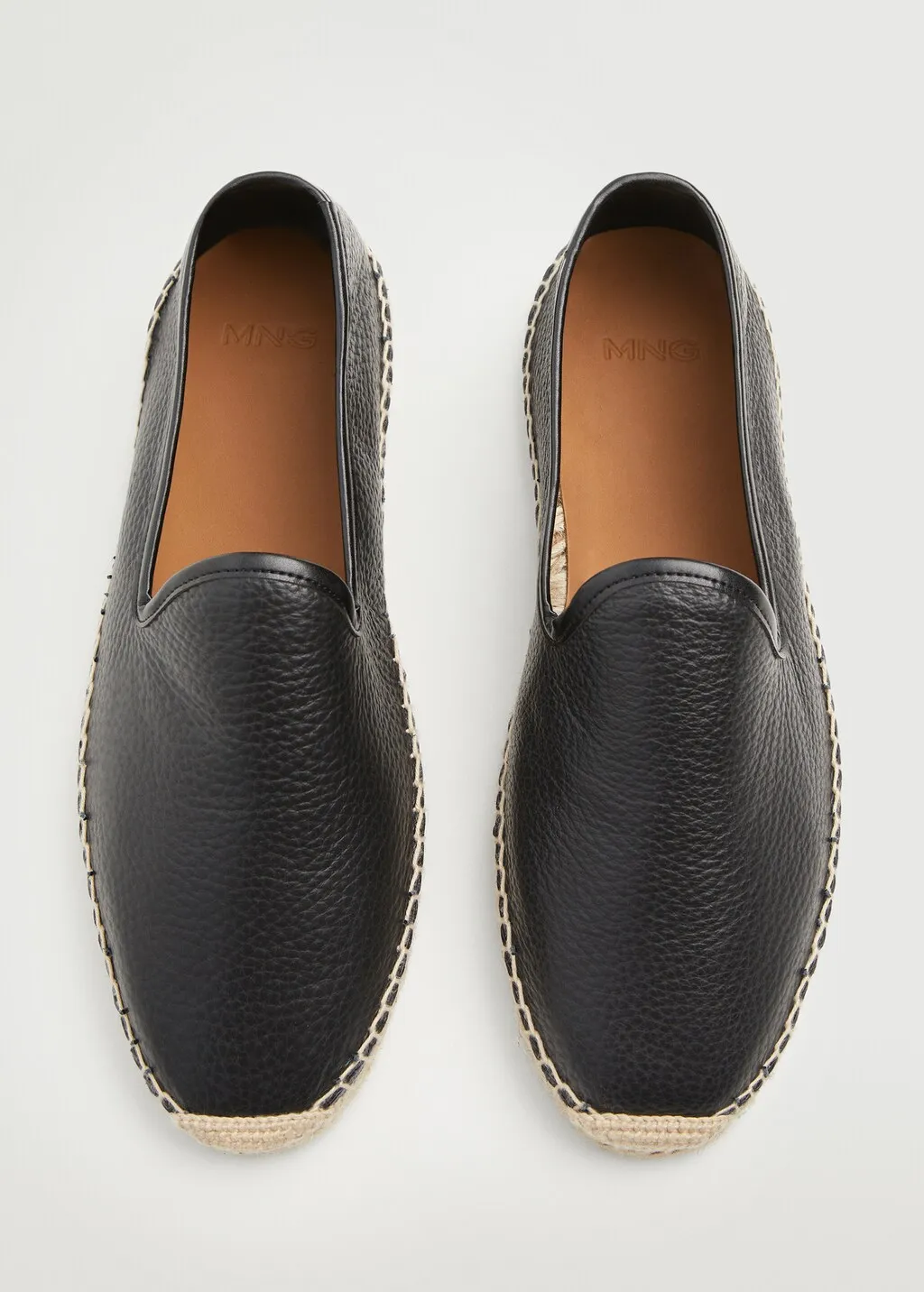 Espadrillas pelle juta