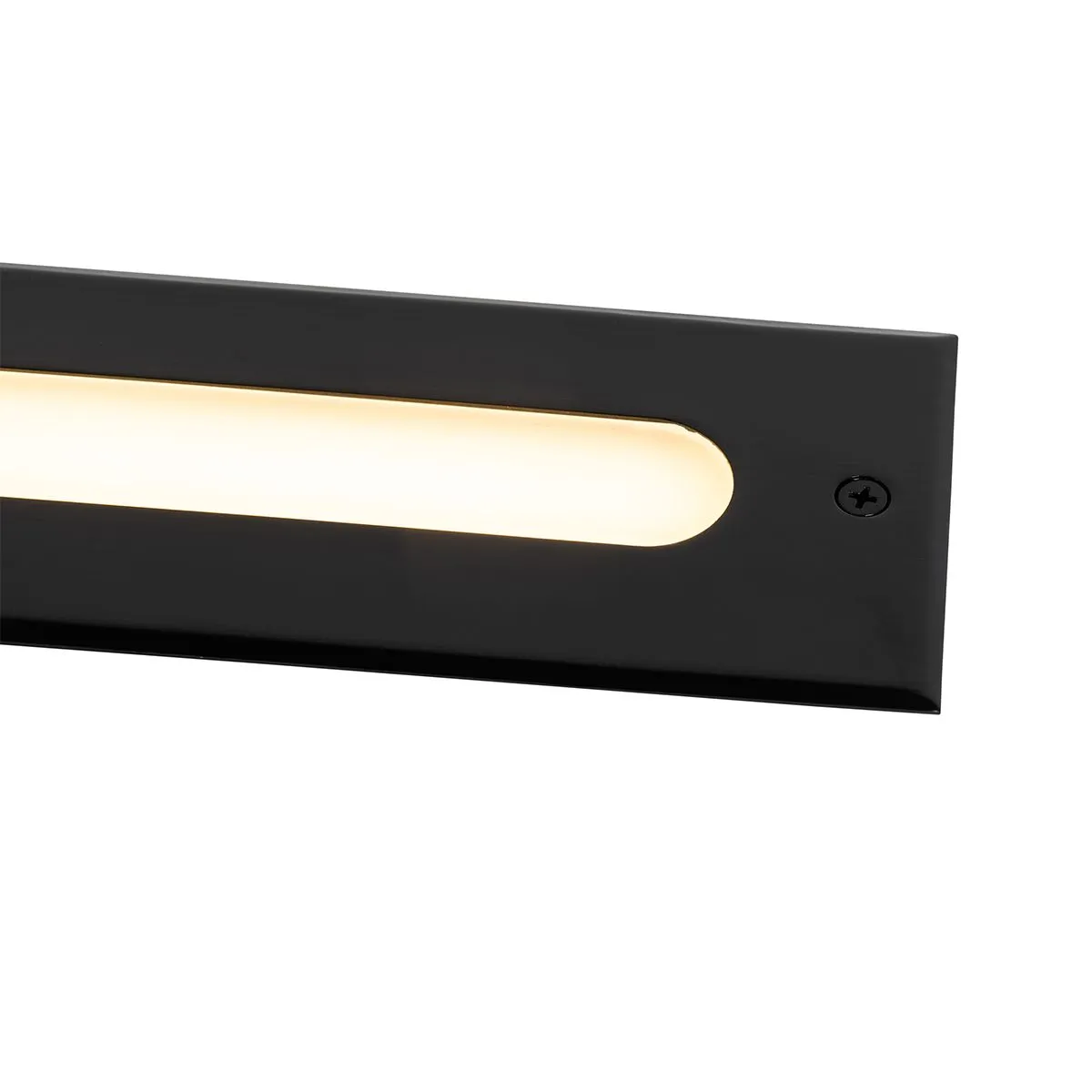 Faretto da terra moderno nero 30 cm con LED IP65 - Eline