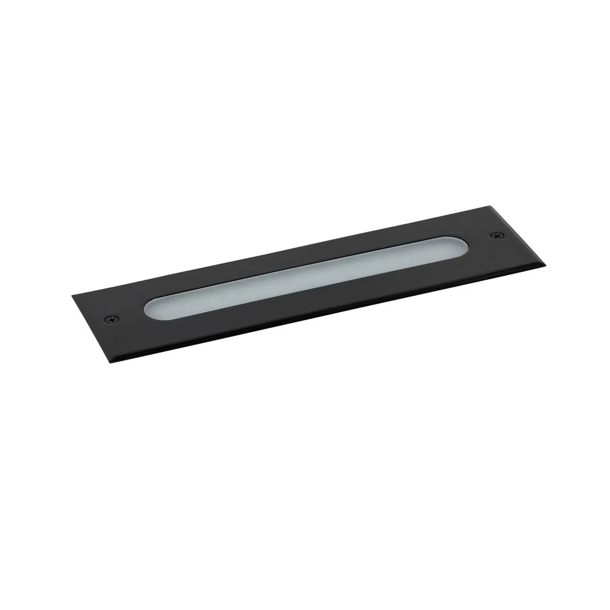Faretto da terra moderno nero 30 cm con LED IP65 - Eline