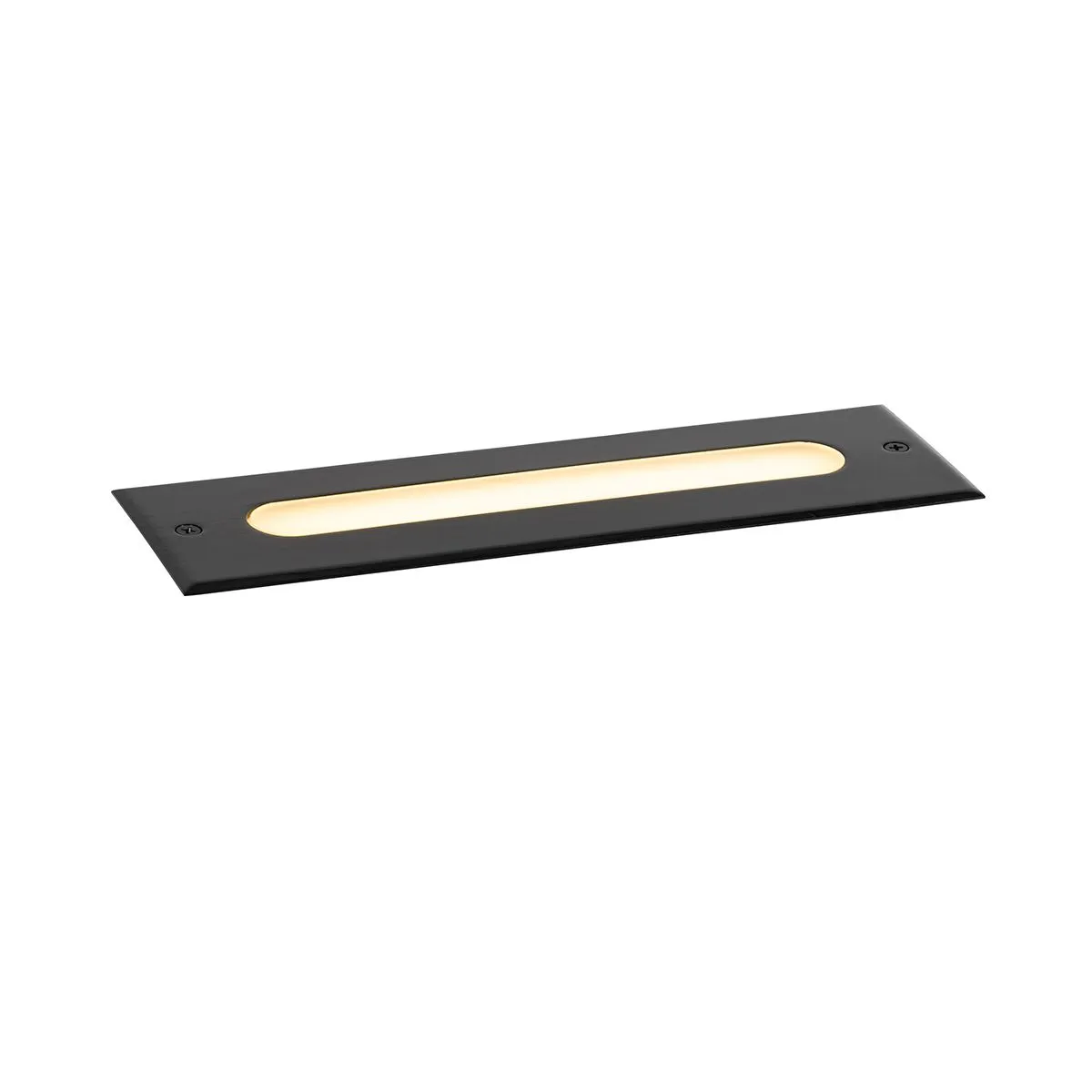 Faretto da terra moderno nero 30 cm con LED IP65 - Eline