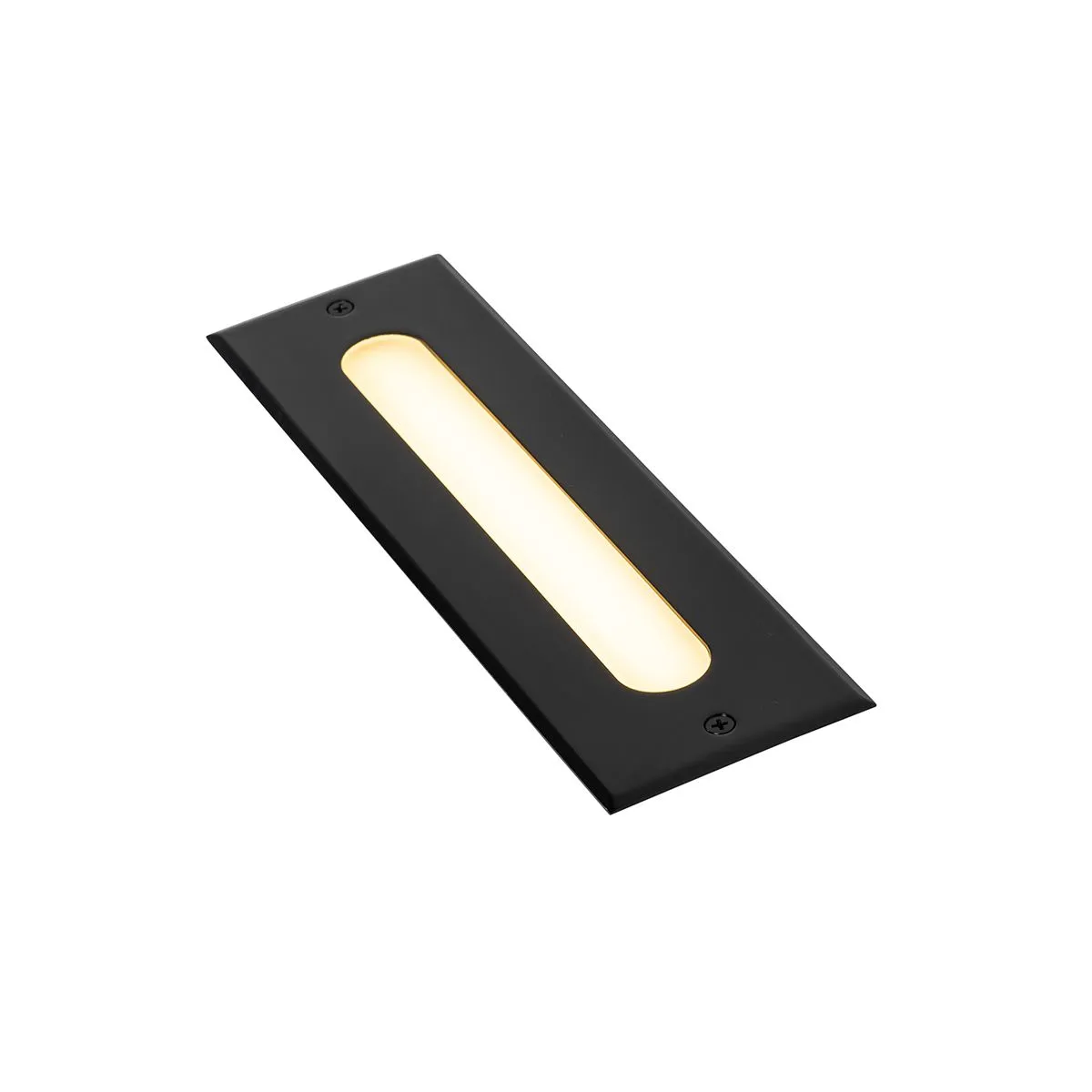 Faretto da terra moderno nero 30 cm con LED IP65 - Eline