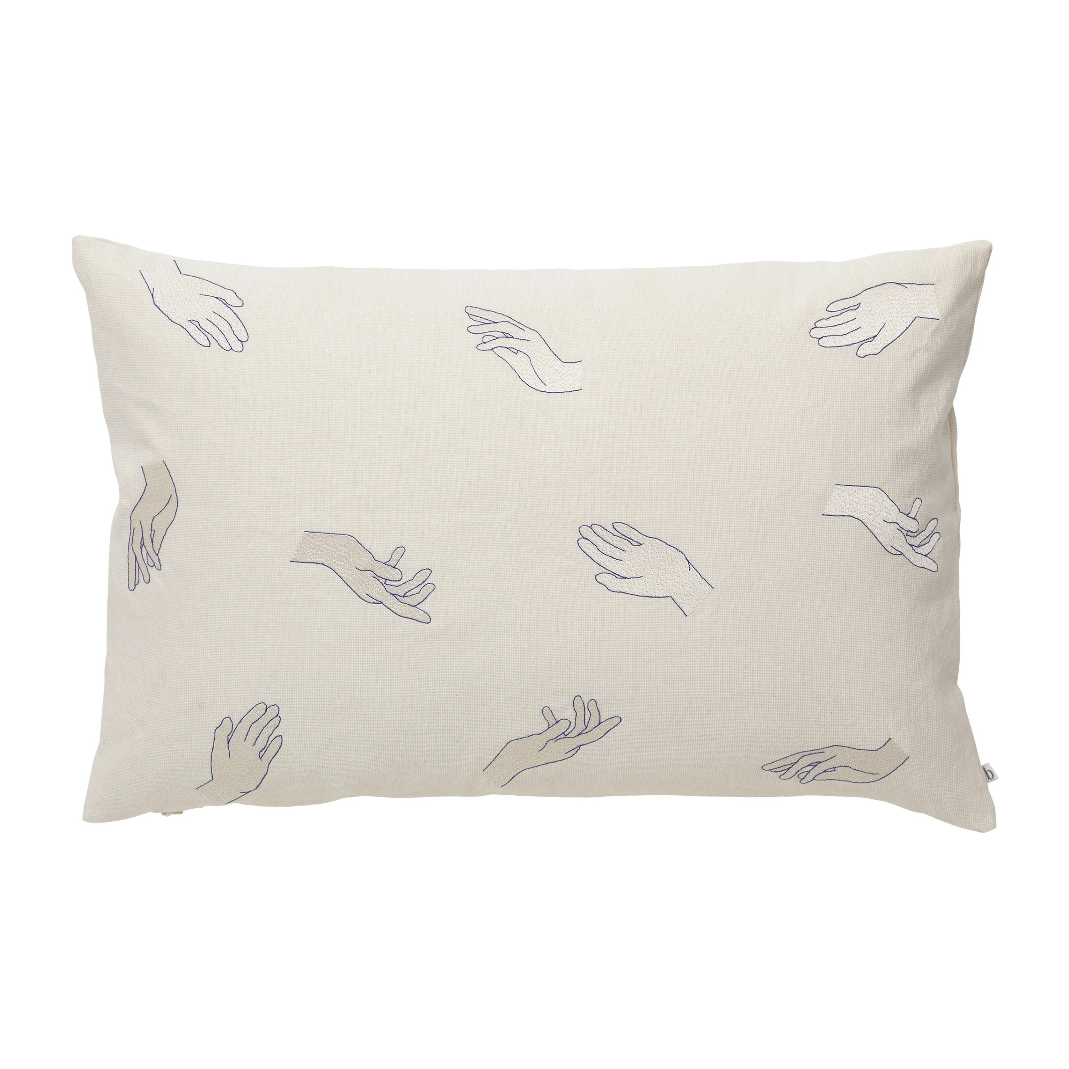 Federa Touch 40x60 cm.ix{font-size:18px}Intense blue-off white