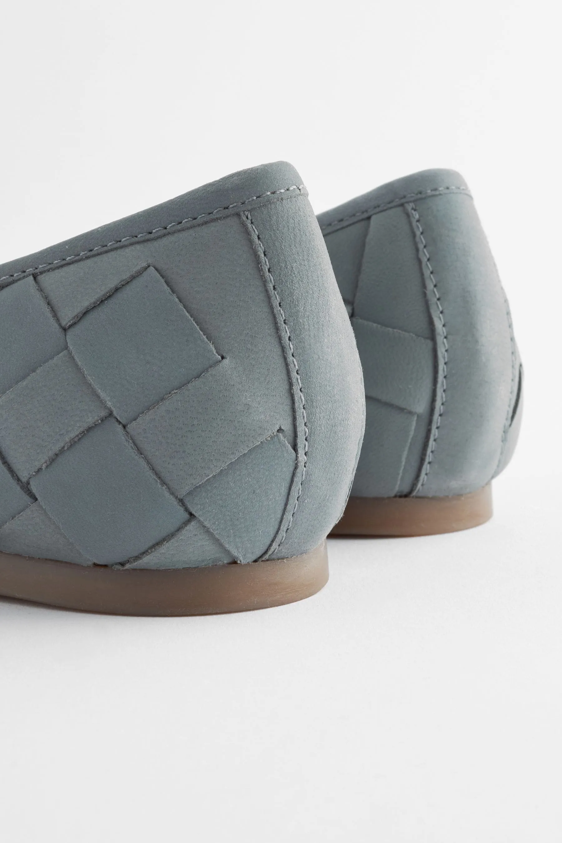 Forever Comfort® - Ballerine intrecciate in pelle