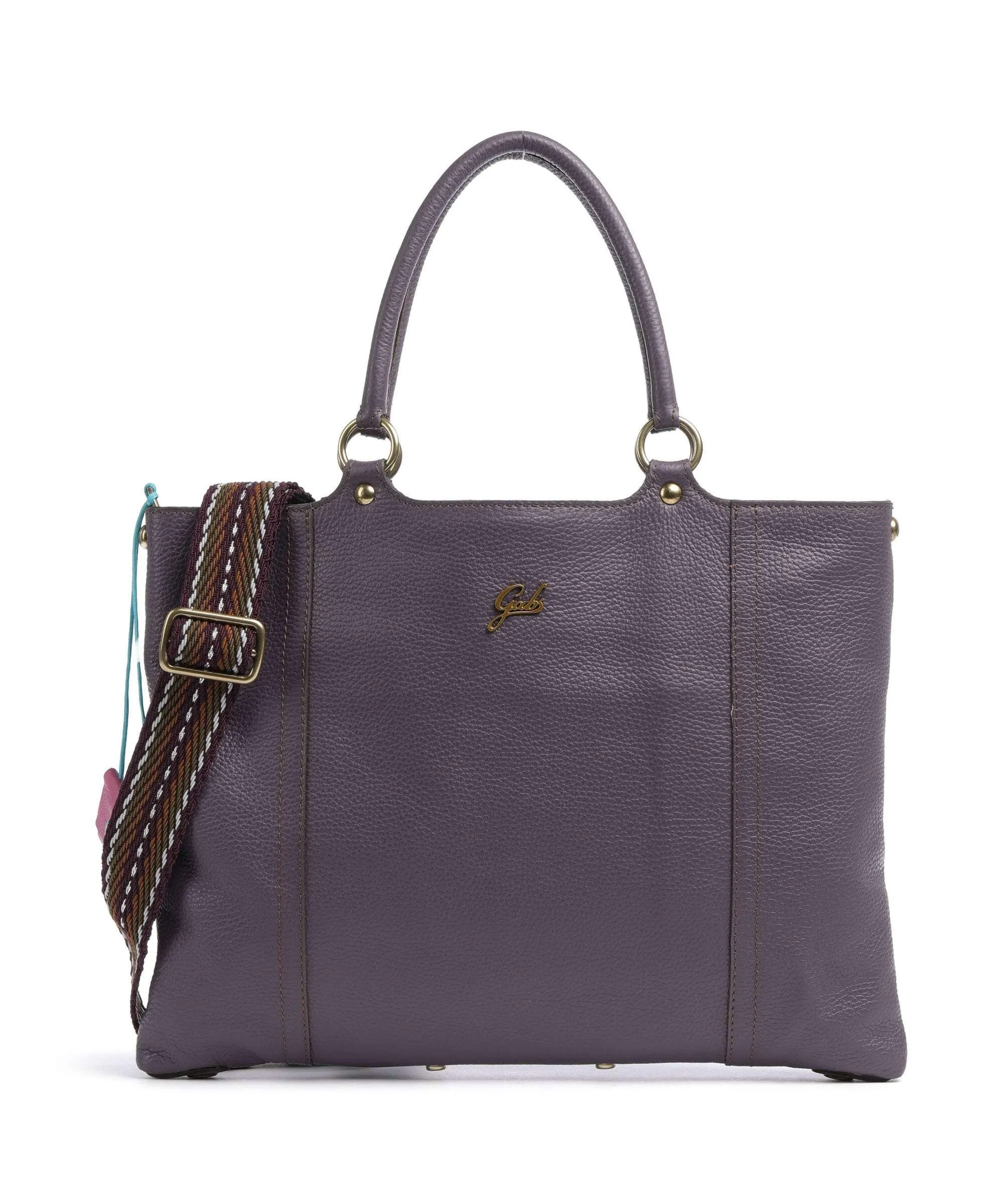  Gabs Urban Delia Borsa shopper pelle di vitello grana lillà  