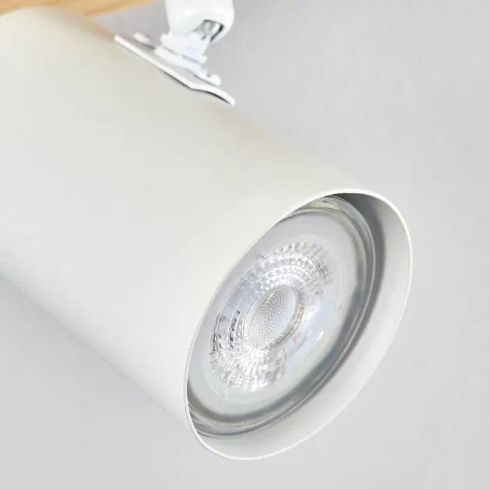 Gesteira Plafoniera, Faretto da soffitto Écru, Bianco, 4-Luci