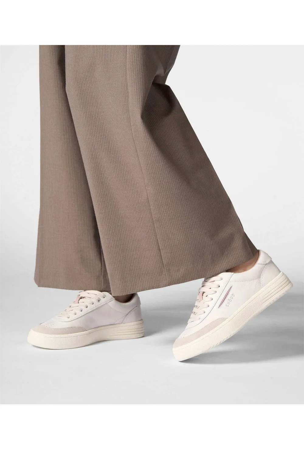 GHOUD Scarpe Lido in suede e pelle