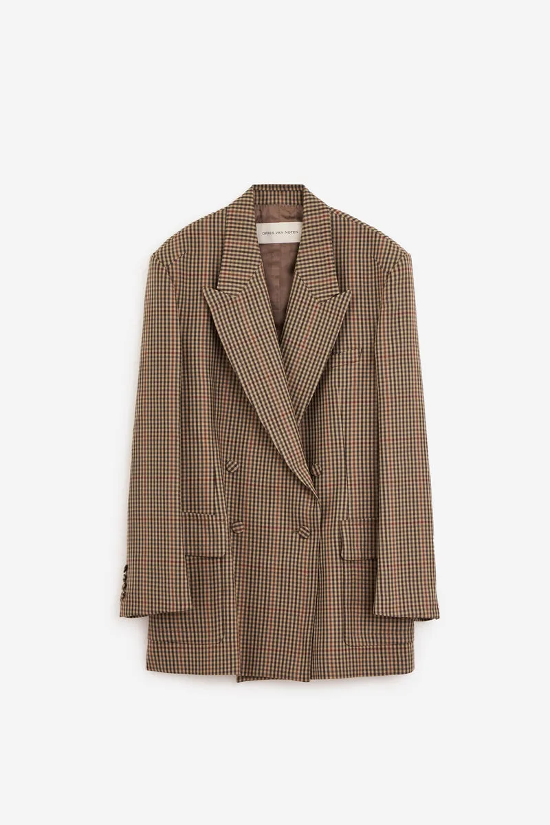 Giacca BLESS in lana marrone
