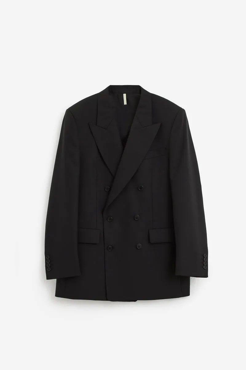 Giacca DB BLAZER in cotone nero