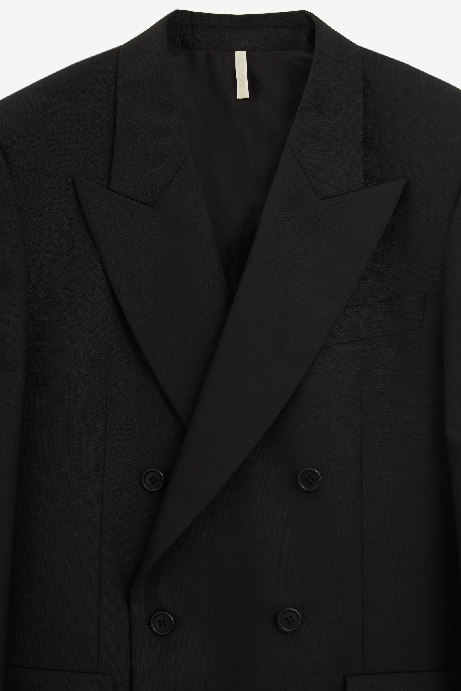Giacca DB BLAZER in cotone nero