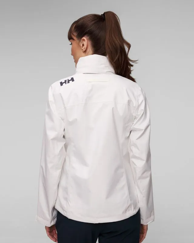 Giacca nautica bianca da donna Helly Hansen Crew Hooded Jacket 2.0
