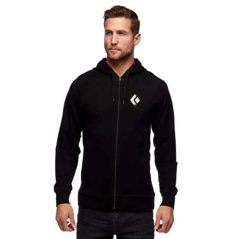Gilet Black Diamond Chalked Up Hoody (Nero) Uomo