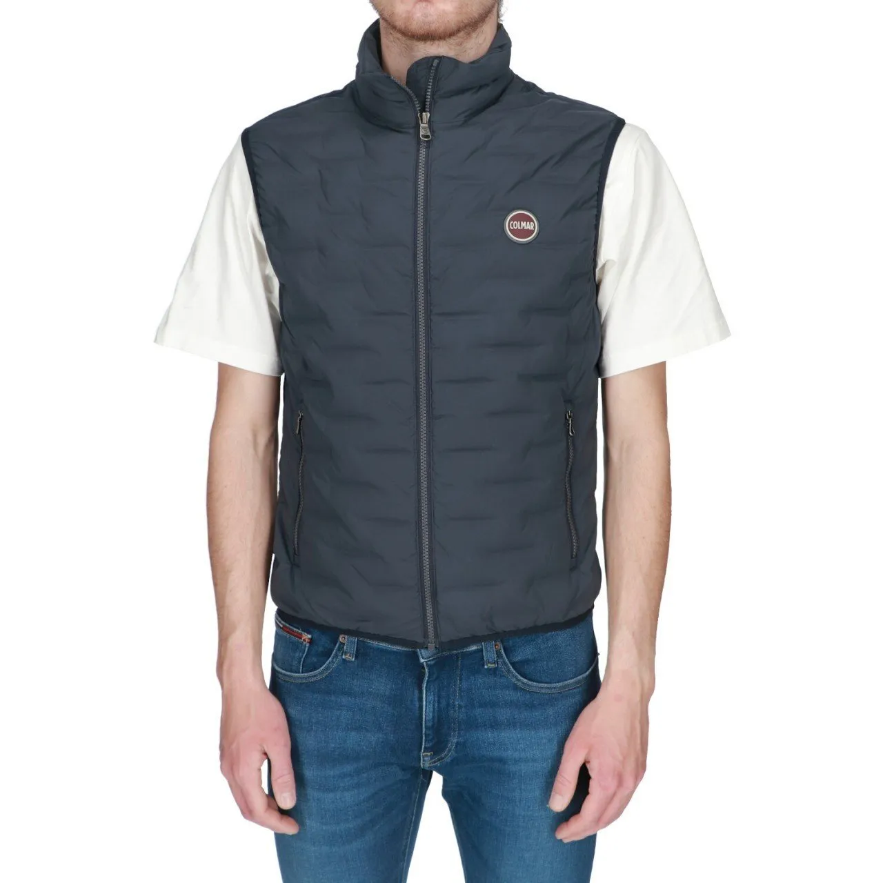 Gilet Colmar Originals Uomo Cappuccio Termosaldato 68 NAVY 68 NAVY