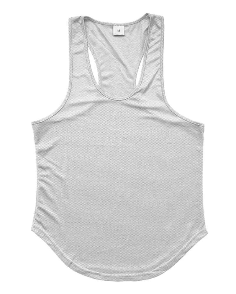 Gilet da allenamento senza maniche da uomo Estate Quick Dry Stretch Sport Basket da corsa Gilet da allenamento T Shirt Bodybuild