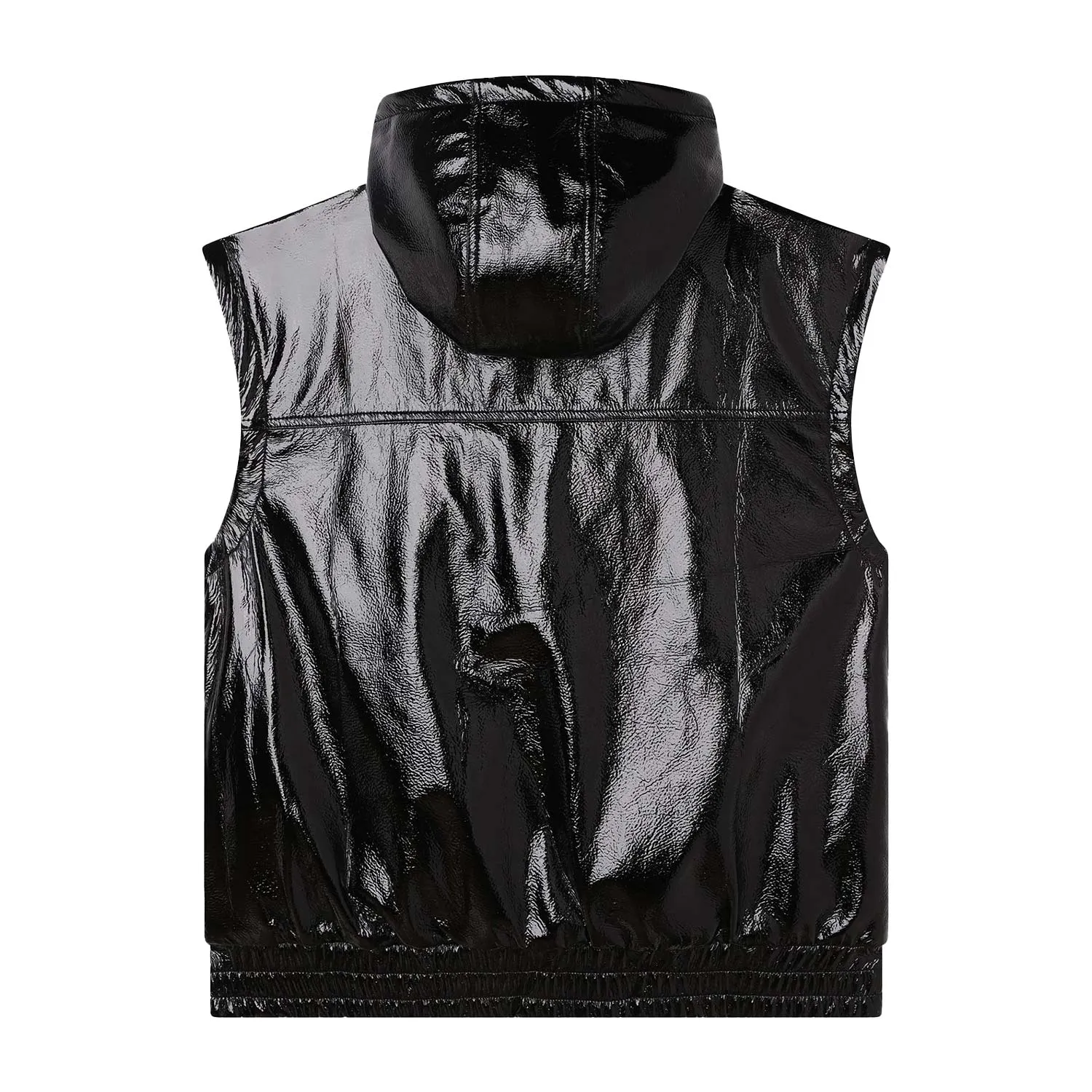Gilet Dkny Nero Reversibile Bambina E Ragazza