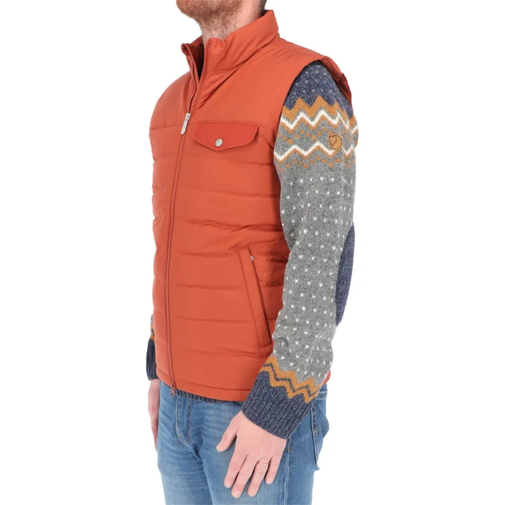 Gilet Fjallraven Uomo Greenland Down Liner Vest M 215 AUTUMN LEAF