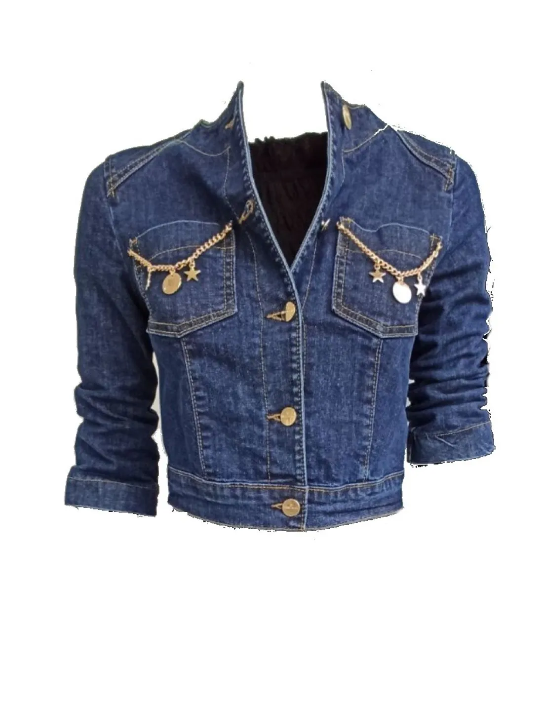 giubbino jeans donna