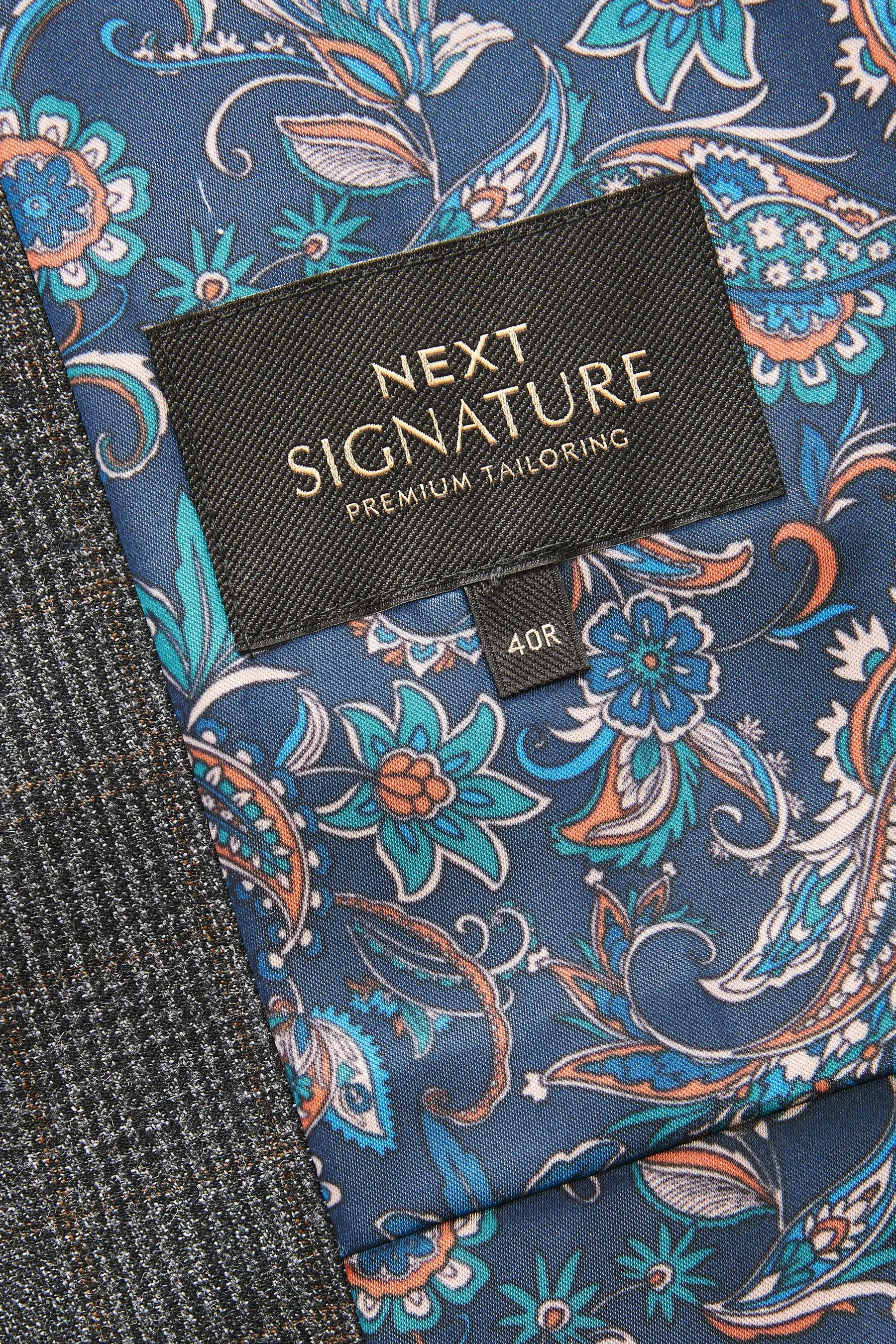 Grigio antracite  - Regular - Fit Signature TG di Fabio - Gilet A quadri in tessuto italiano