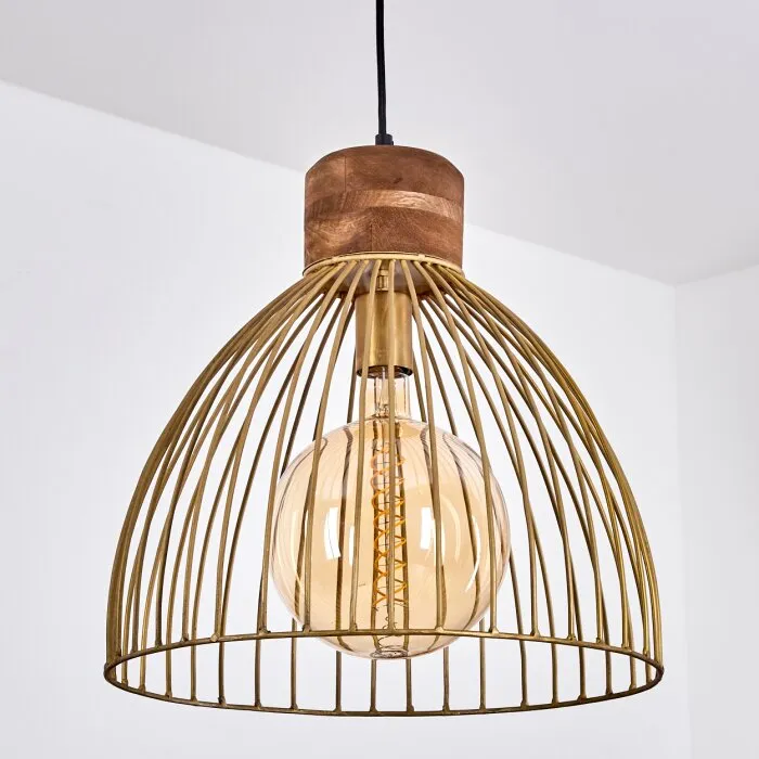 Grunnfjord Lampadario a sospensione Ottone, 1-Luce