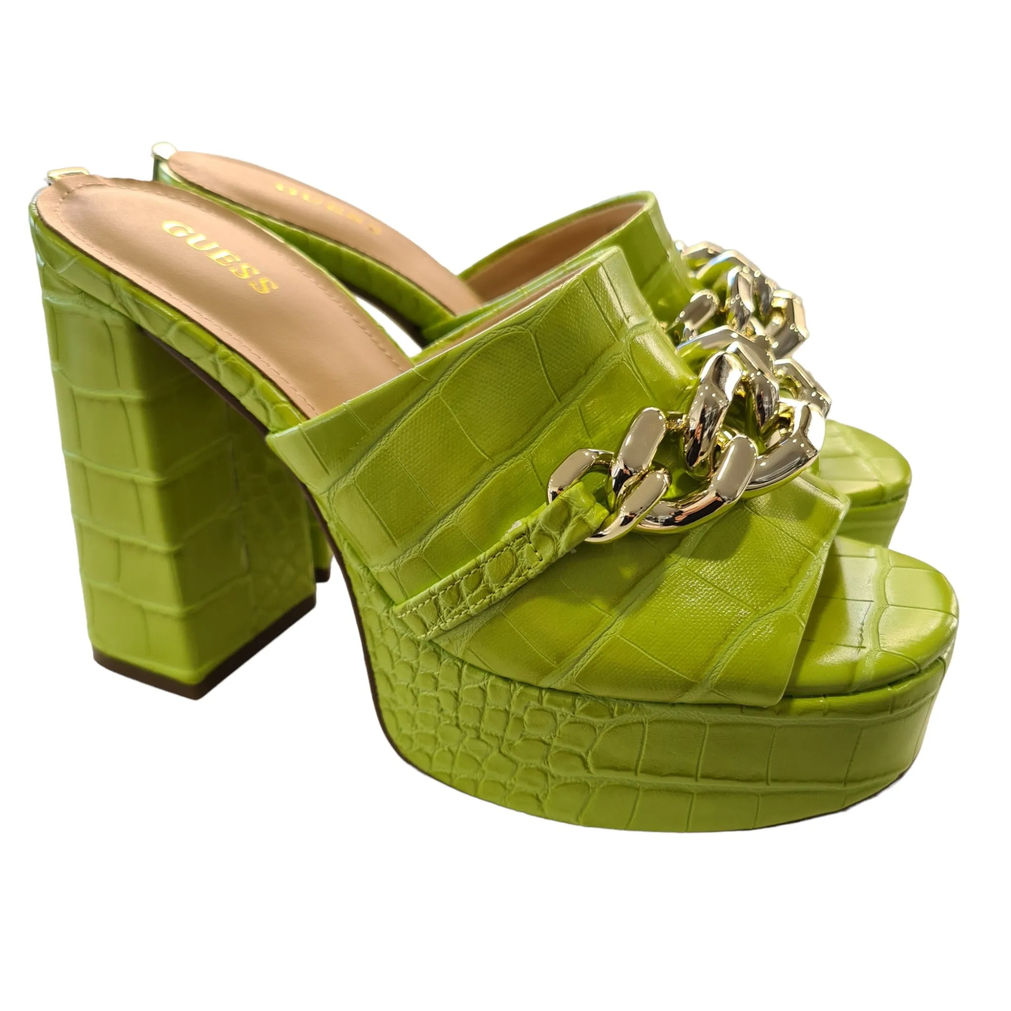 Guess Sandalo Sabot Donna  Verde rif.G690