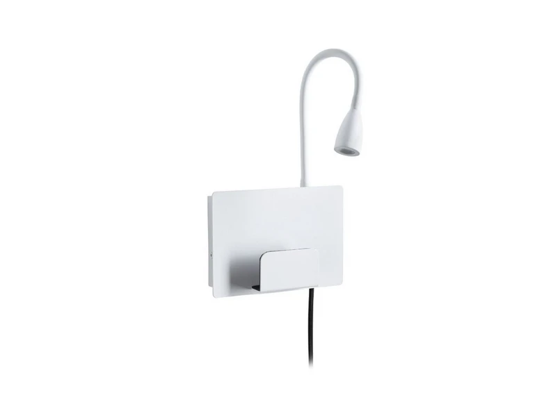 Halina LED Applique da Parete USB C Matt Bianco - Paulmann | Acquista online