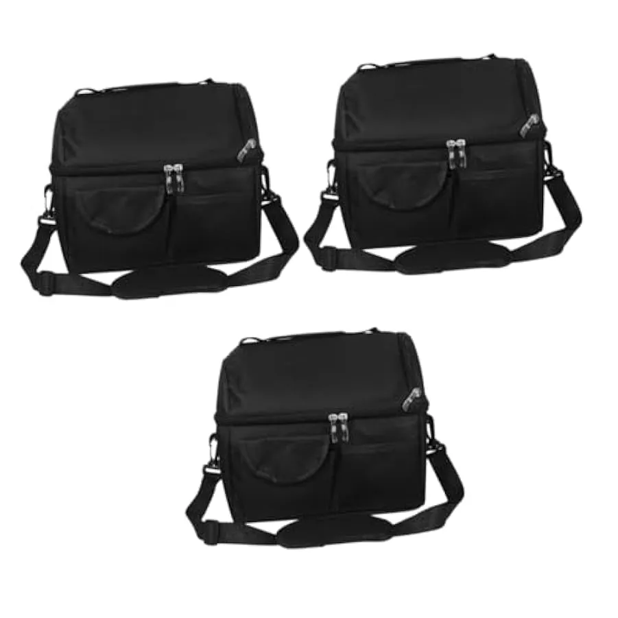 Happyyami 3 Pezzi Borsa Isolante Bento Borsa Da Picnic Borsa Termica Per Il Pranzo Borsa Termica Per Il Pranzo Borsa Per Il Pran