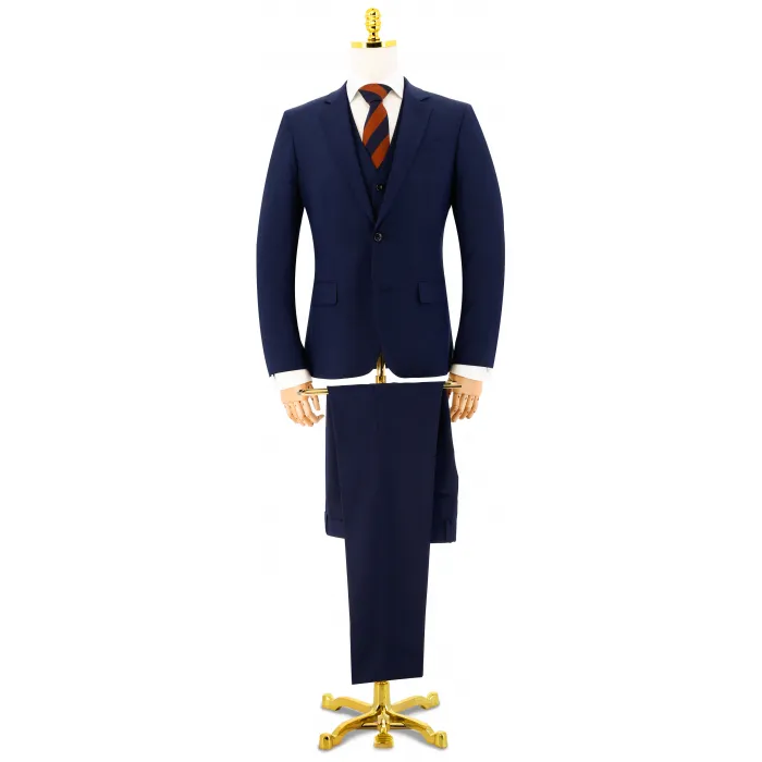 Henk ter Horst Abito 3 pezzi con gilet Blu
