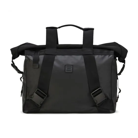 Herschel KKTP Roll Top Bag - Black - Borsa a Tracolla Nera    