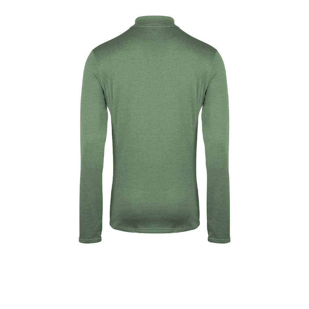 Higher State L/S 1/4 Zip Micro Grid Maglia - AW22