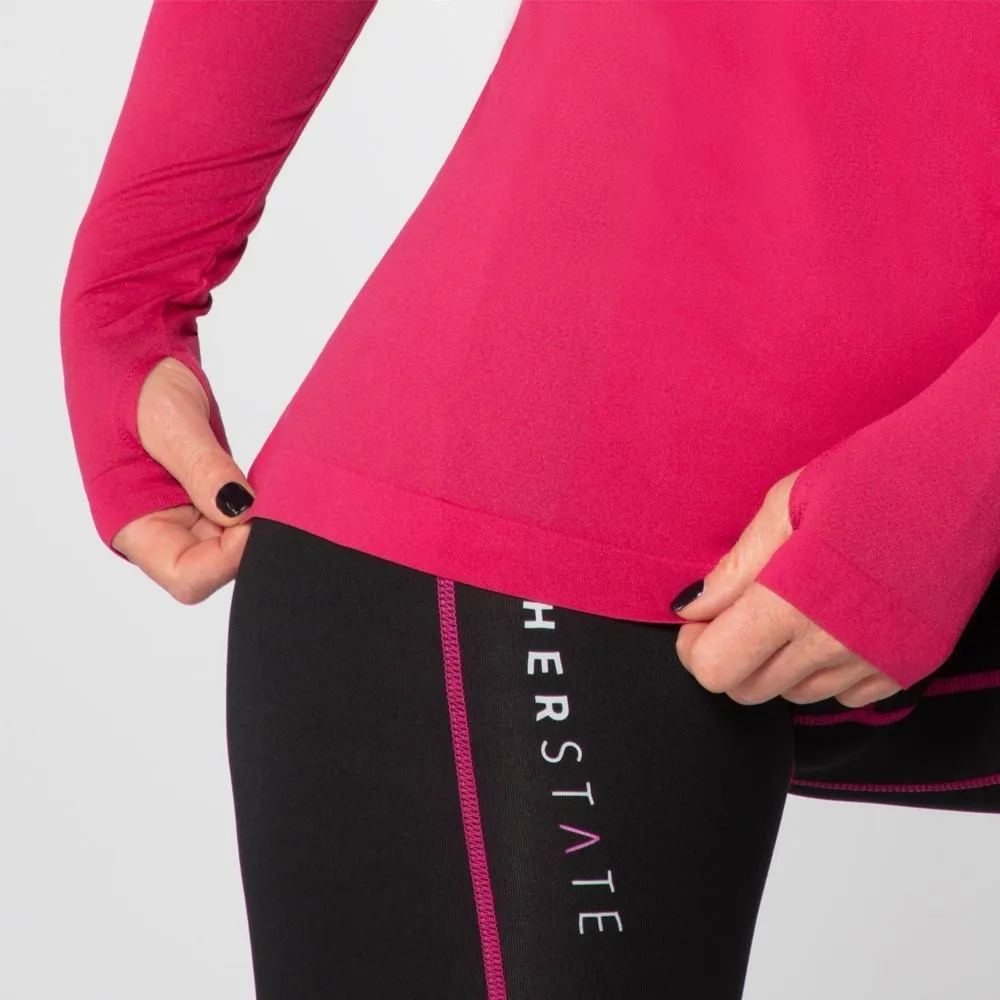 Higher State Seamfree per donna Manica lunga Top