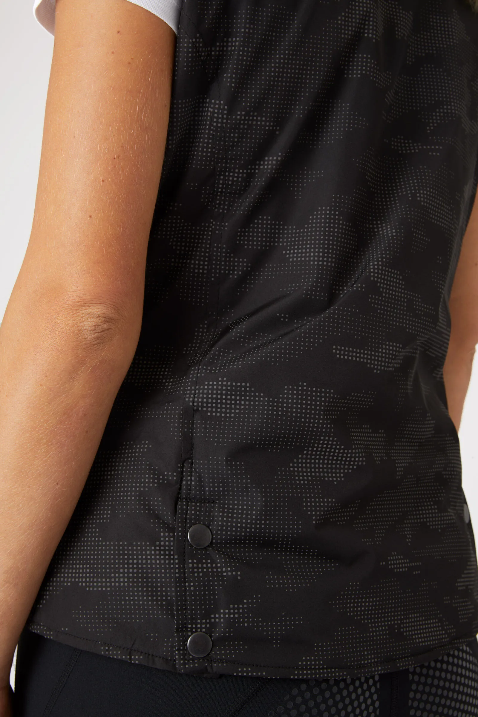 Horze Camo Luminox Gilet riflettente da donna