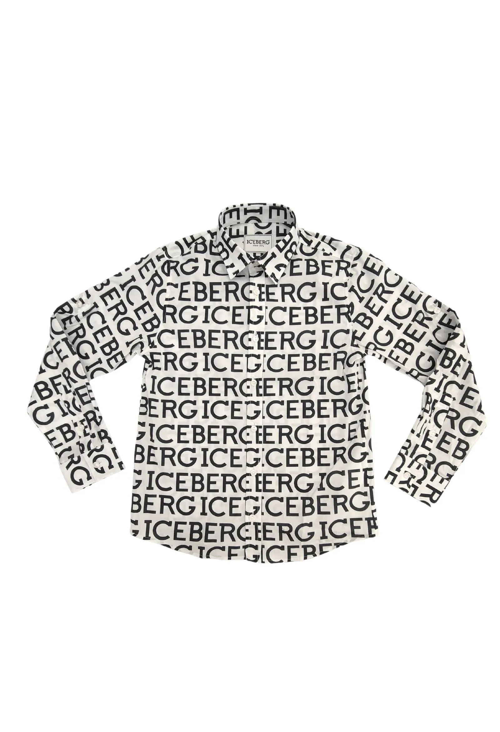 iceberg  camicia logata