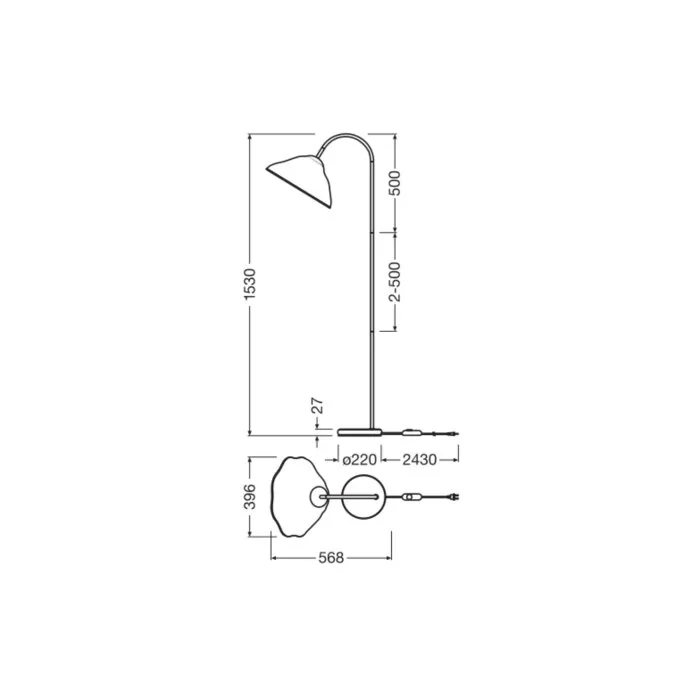 Illuminazione Ledvance DECOR Applique e plafoniera Bianco, 1-Luce