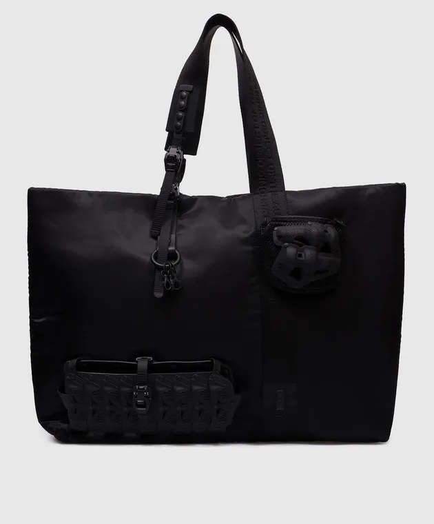 Innerraum Borsa tote OBJECT nera con elementi testurizzati I92BMBKPA00