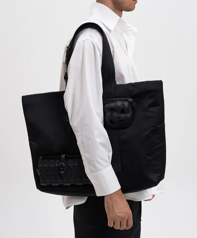 Innerraum Borsa tote OBJECT nera con elementi testurizzati I92BMBKPA00