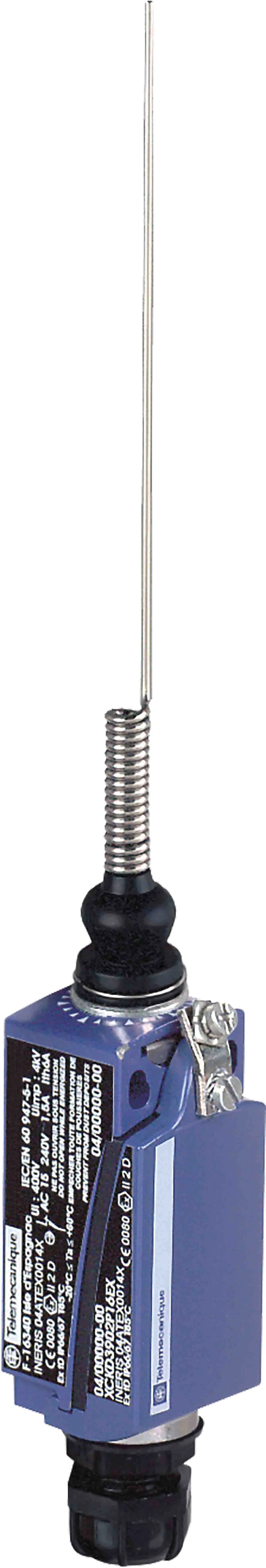 Interruttore di fine corsa Telemecanique Sensors, Asta a molla, 2NC/1NA, 6A, IP66, IP67