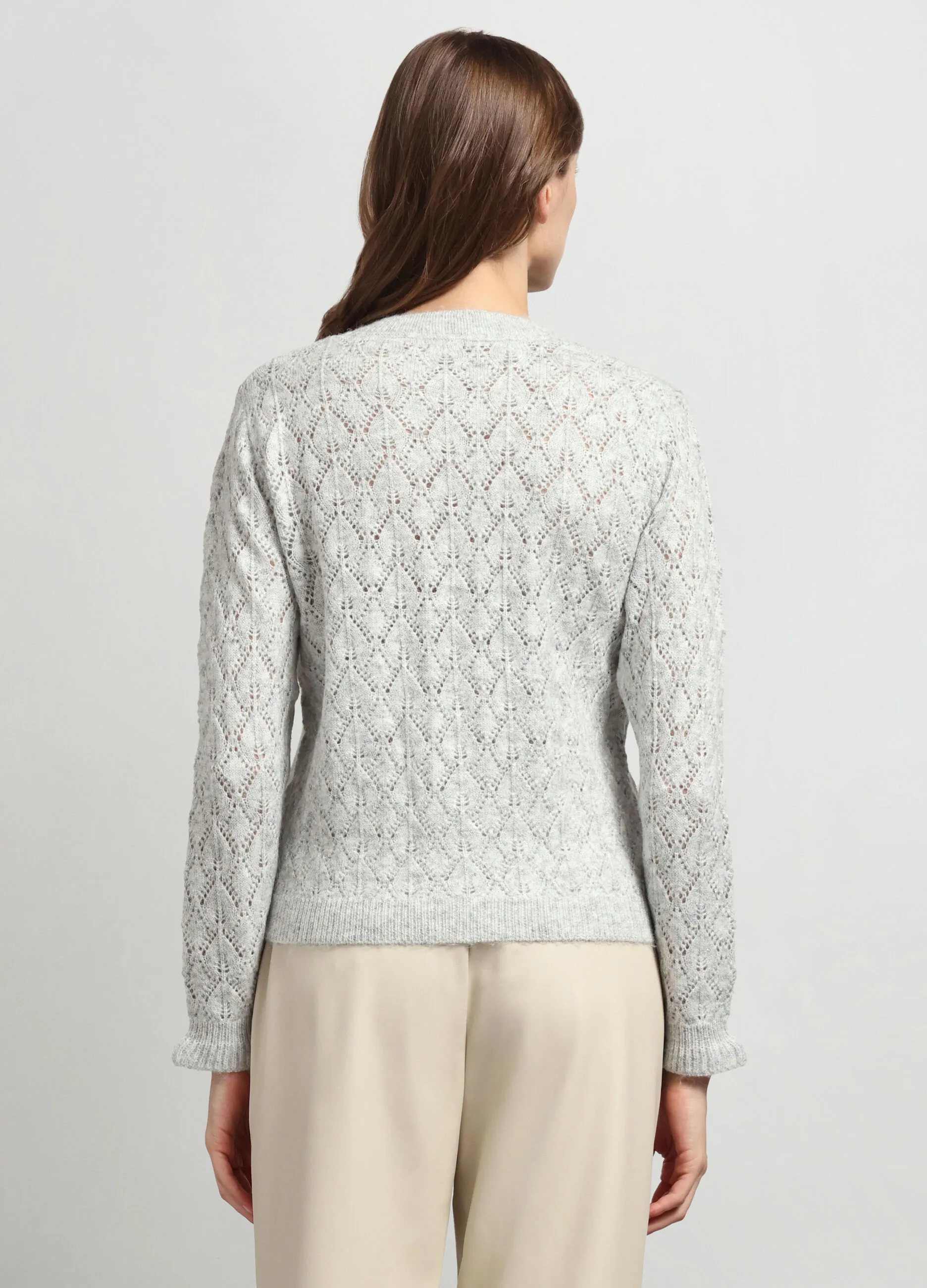 IWIE  Cardigan misto lana donna