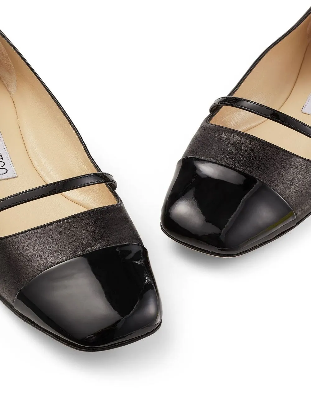 Jimmy Choo-Ballerine Elisa con punta quadrata