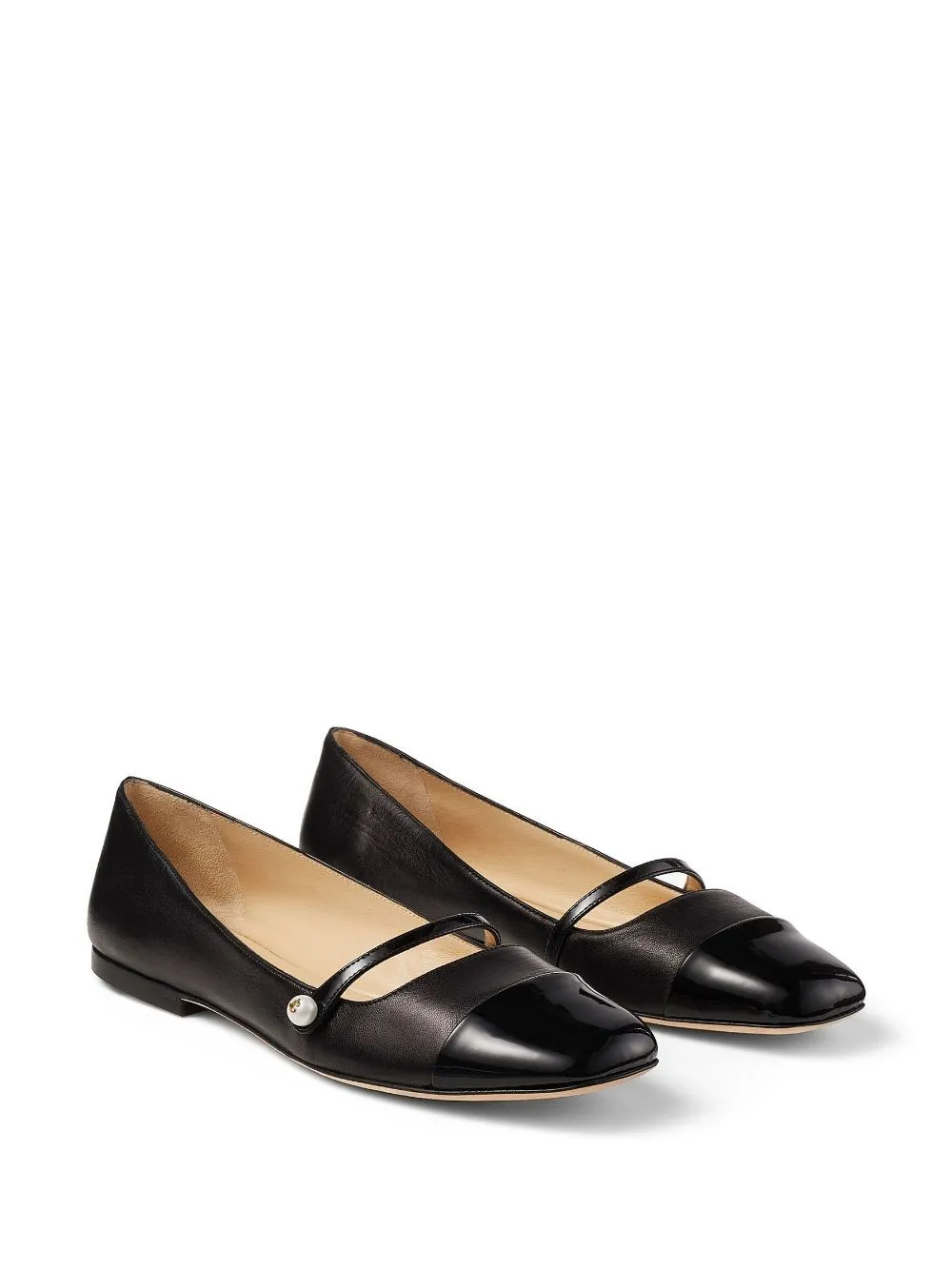 Jimmy Choo-Ballerine Elisa con punta quadrata