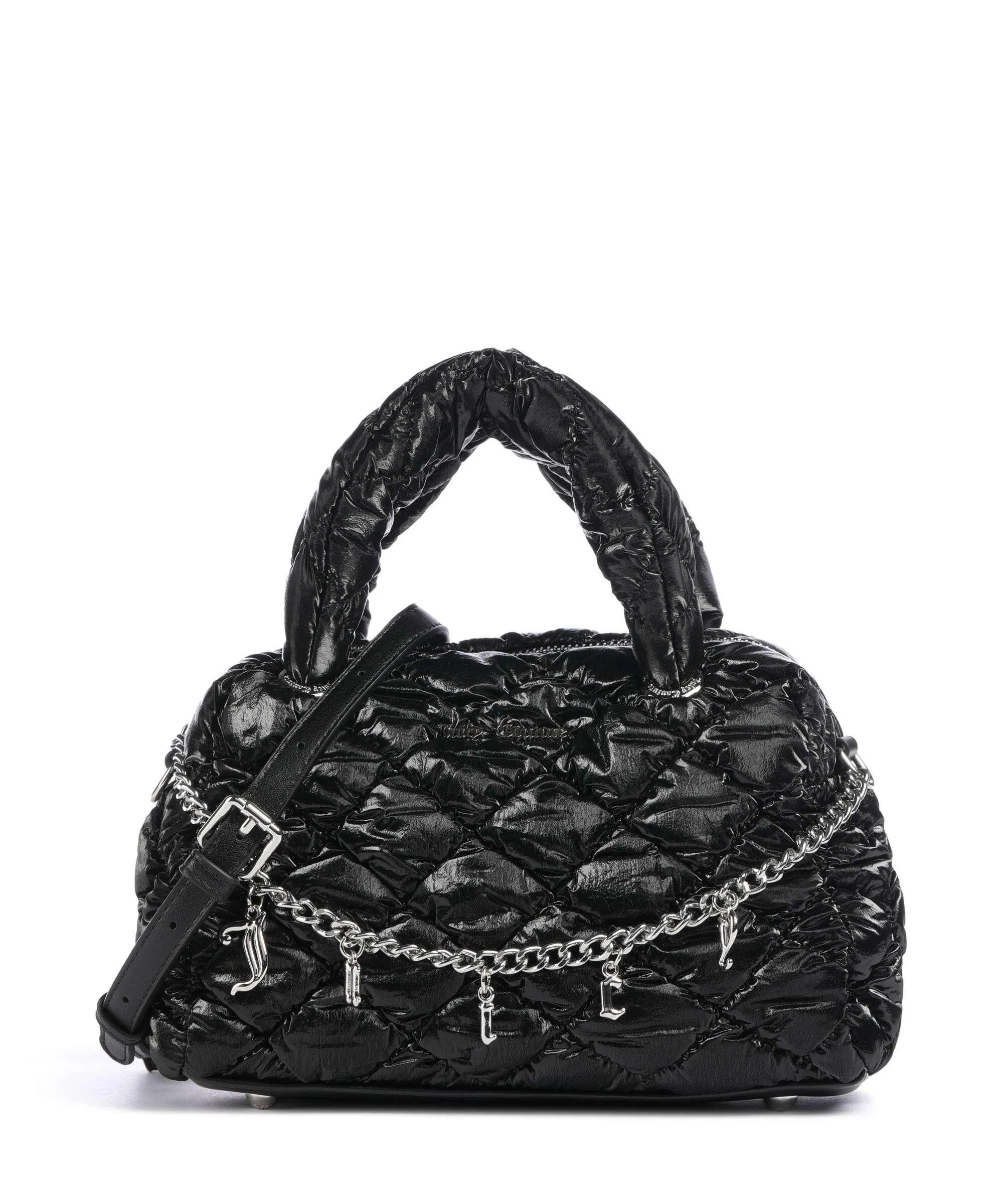  Juicy Couture Isabelle Nylon S Borsa a mano nylon, poliuretano nero  