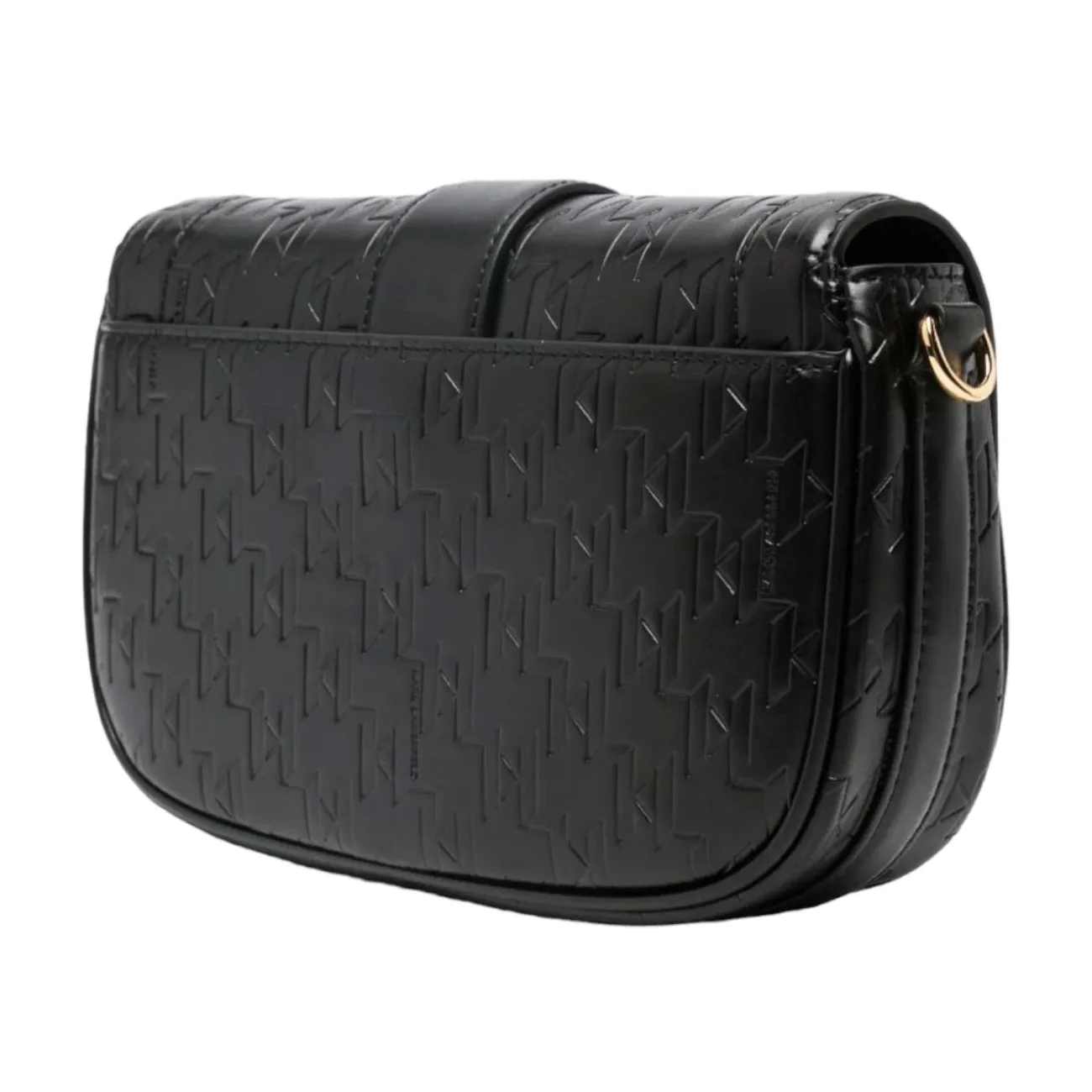Karl Lagerfeld borsa tracolla k/saddle sm nera