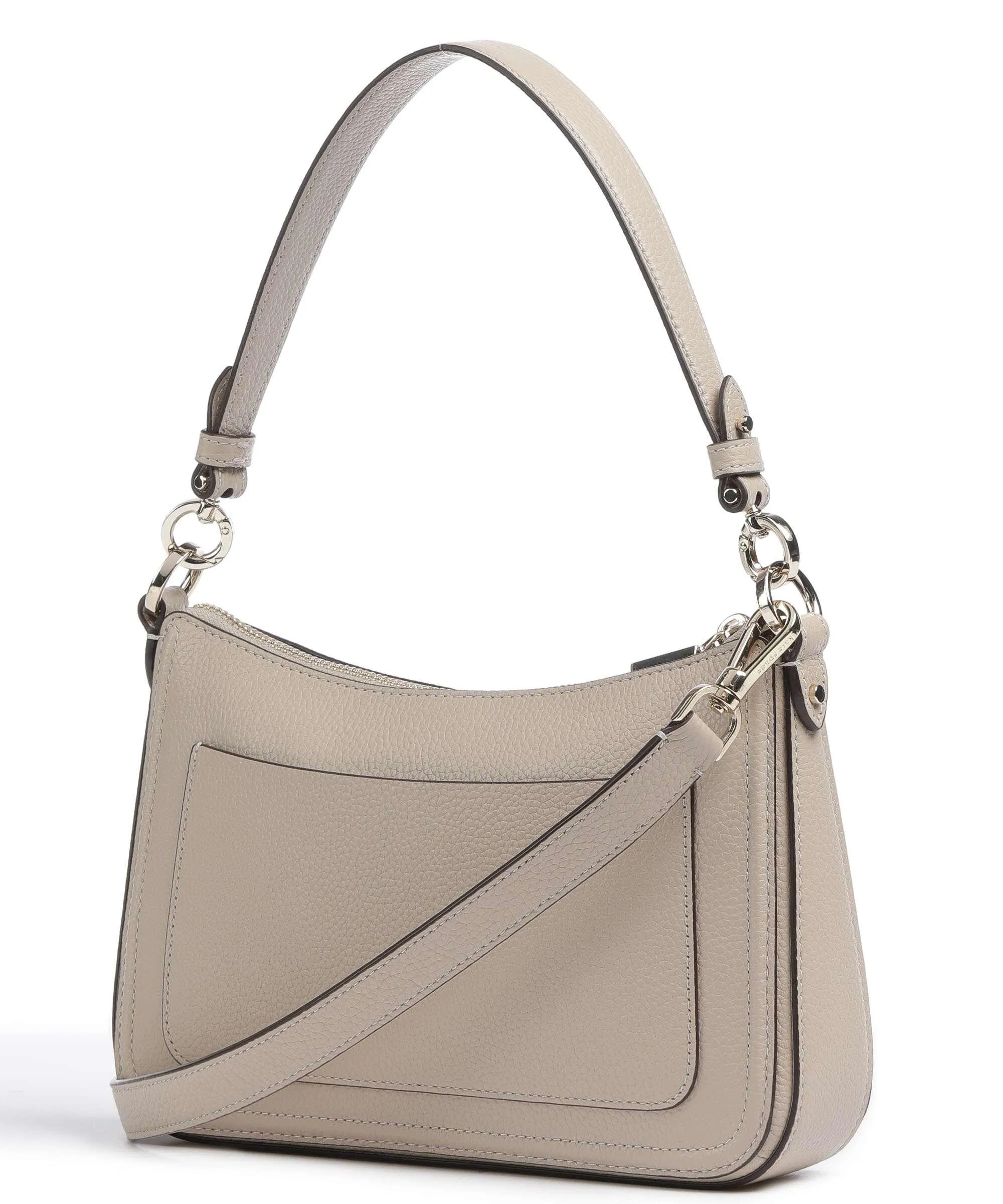  Kate Spade New York Hudson Borsa a spalla pelle di vacchetta grana beige  