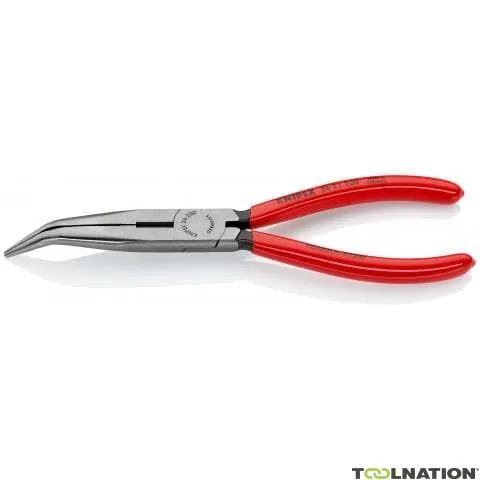 Knipex 26 21 200 Pinze a punta piatta con tagliente laterale 200 mm