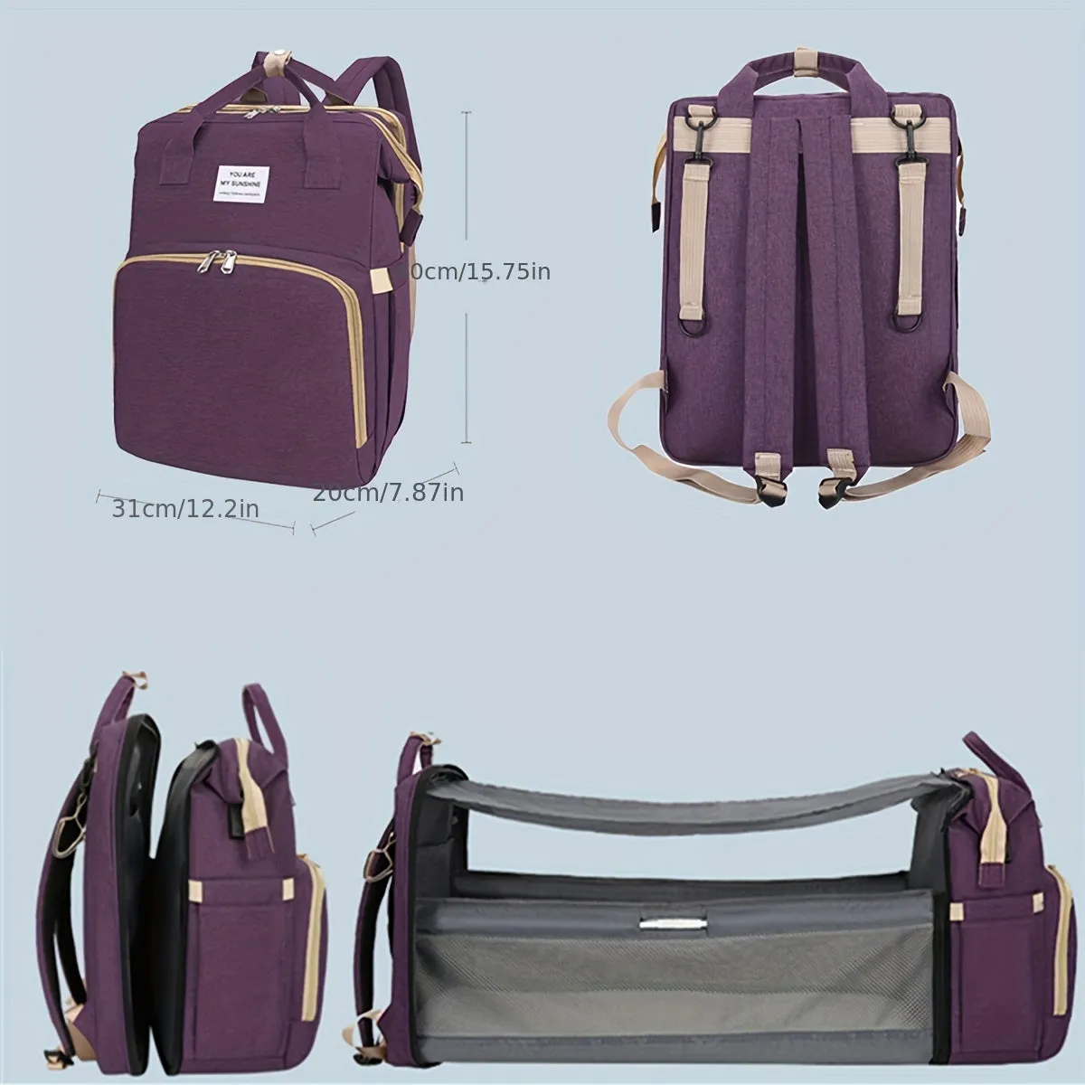 La Borsa Definitiva Per Mamme, Borsa Da Viaggio Pieghevole Portatile Leggera E Capiente, Regalo Di Natale, Halloween, Giorno Del
