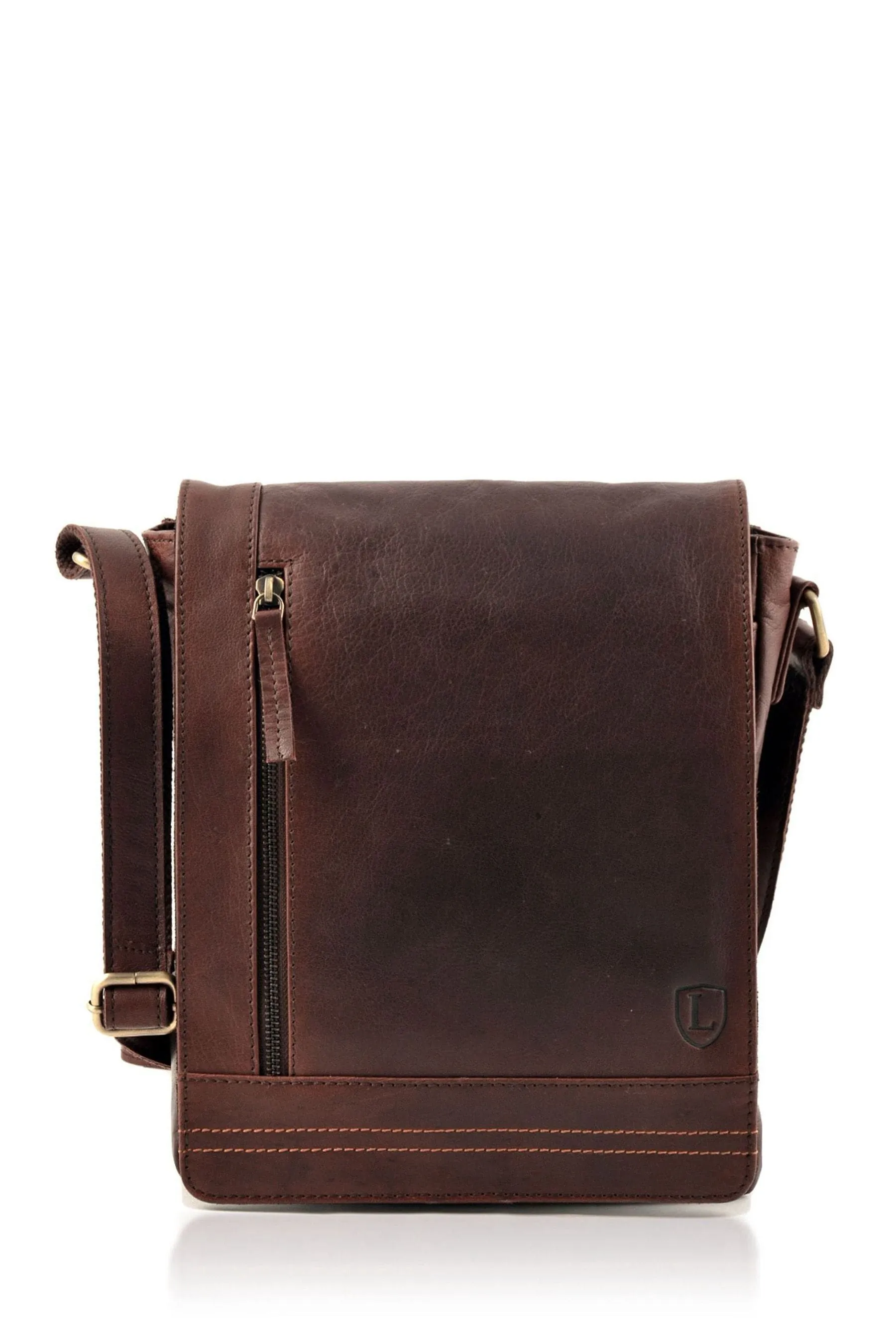 Lakeland Leather - Keswick - Borsa messenger Borsa media in pelle
