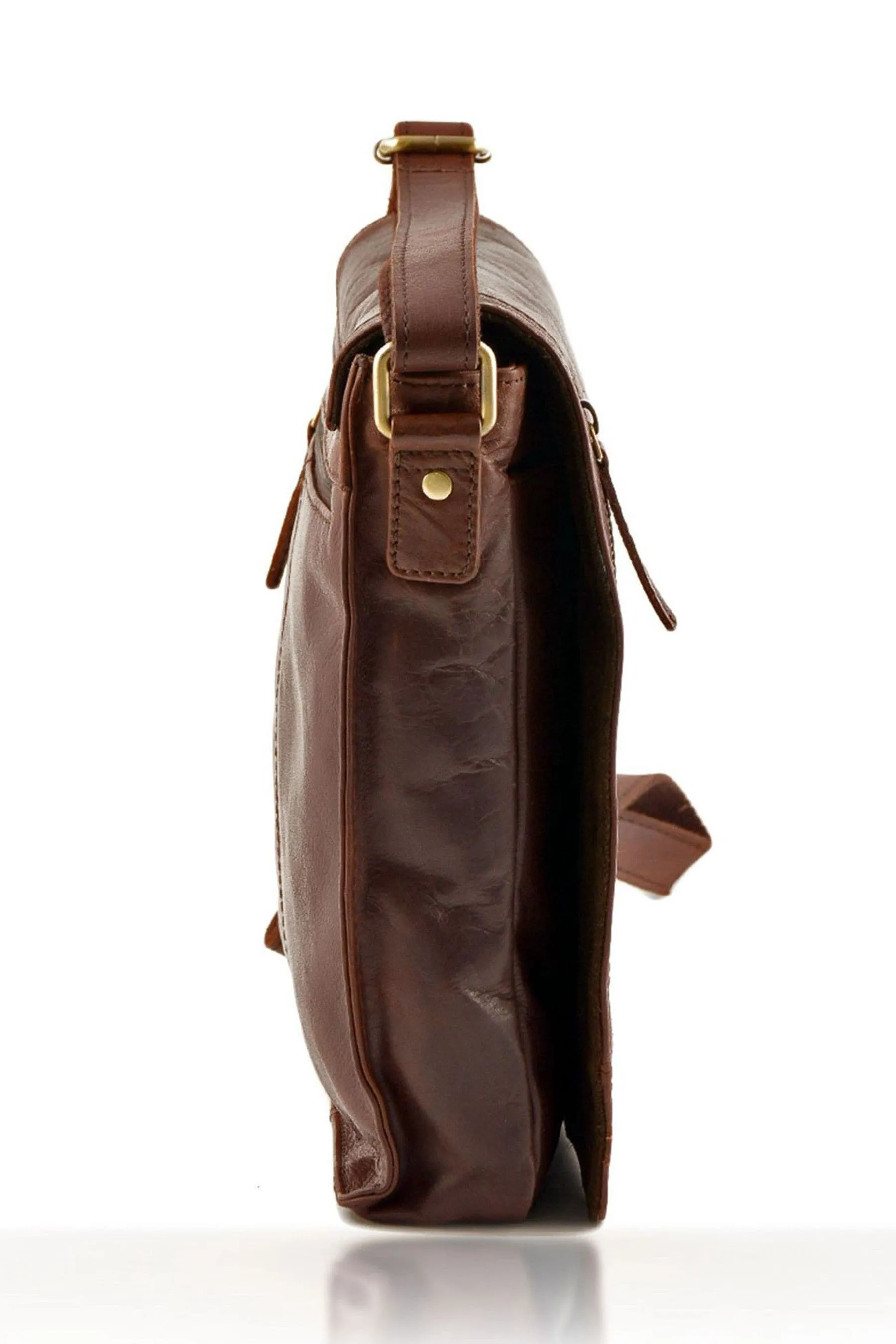 Lakeland Leather - Keswick - Borsa messenger Borsa media in pelle