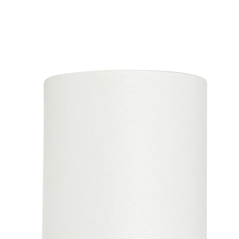 Lampada da parete moderna bianca a 2 luci GU10 50mm - Jeana