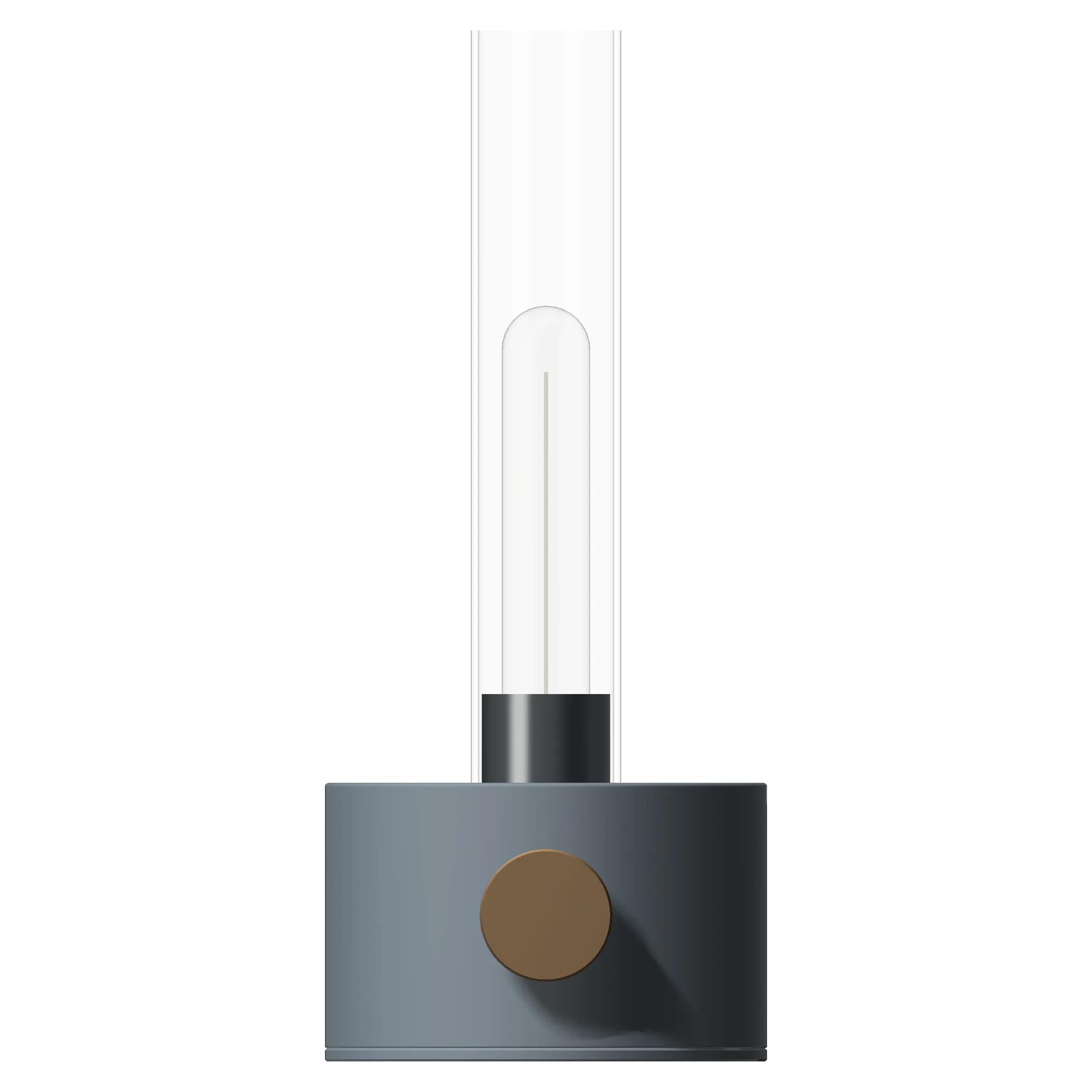 Lampada da tavolo Harbor grande.ix{font-size:18px}Nero opaco