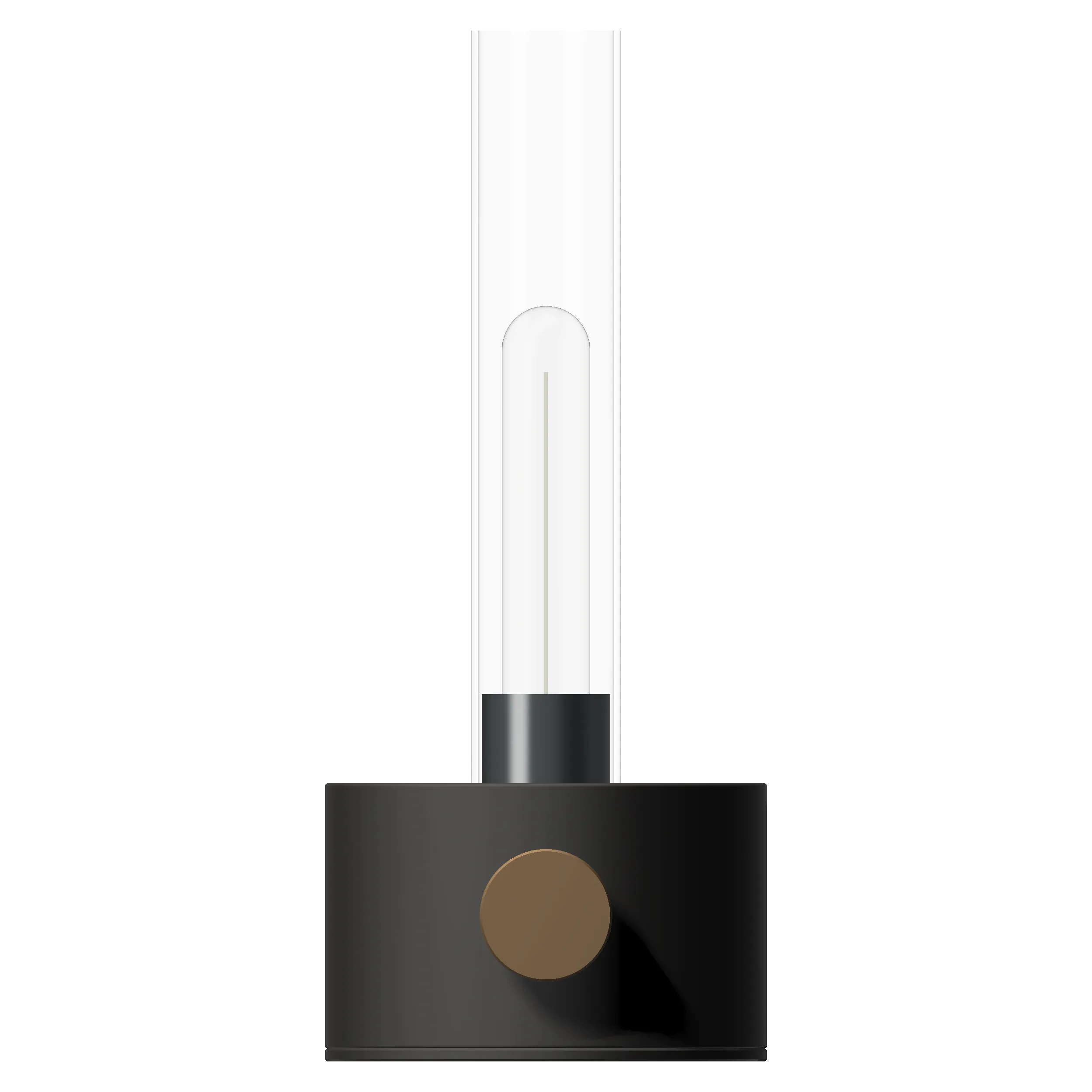 Lampada da tavolo Harbor grande.ix{font-size:18px}Nero opaco