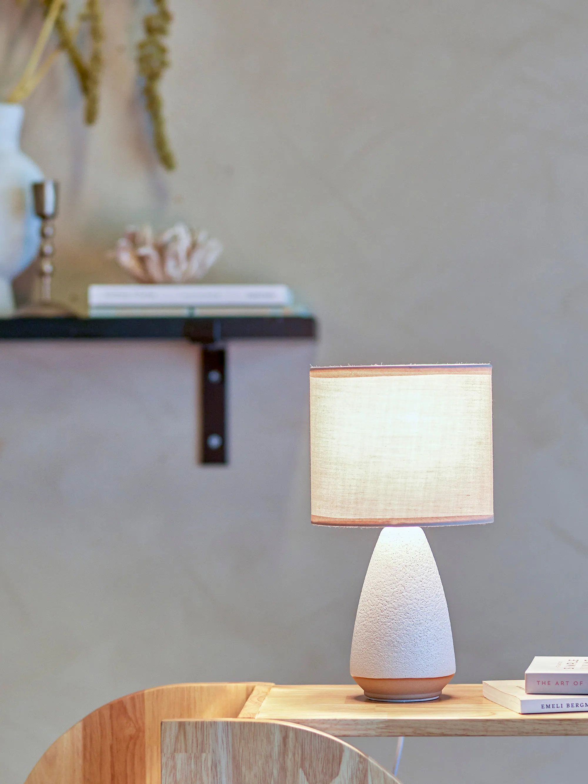 Lampada da tavolo Paprica 27,5 cm.jo{font-size:18px}Bianco